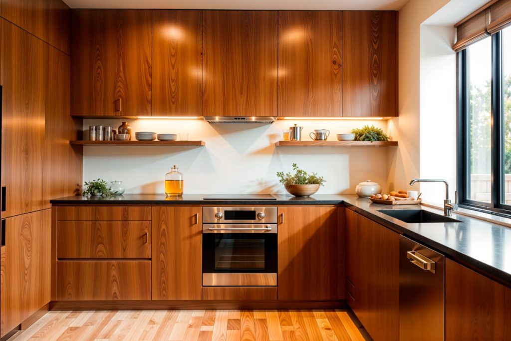 L-Shaped Kitchens_ Space-Saving and Versatile = 3D Decorative