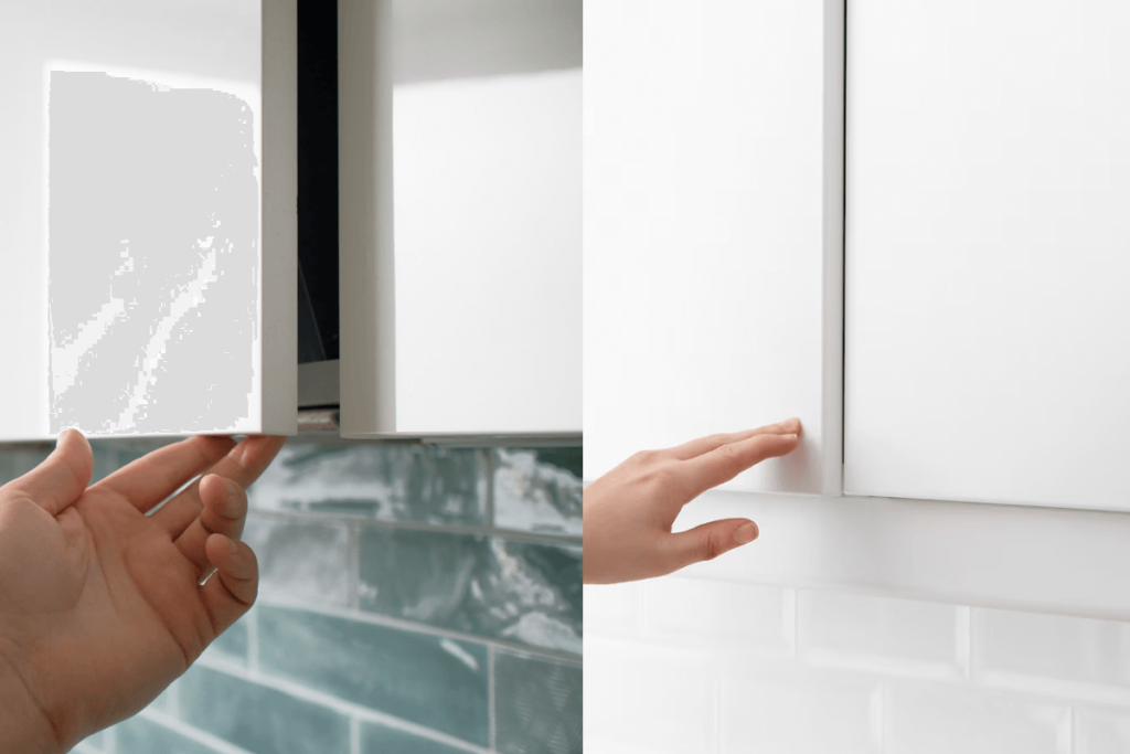 Touch-to-Open Cabinets_ Hands-Free Convenience - Kitchen and Bath Resources