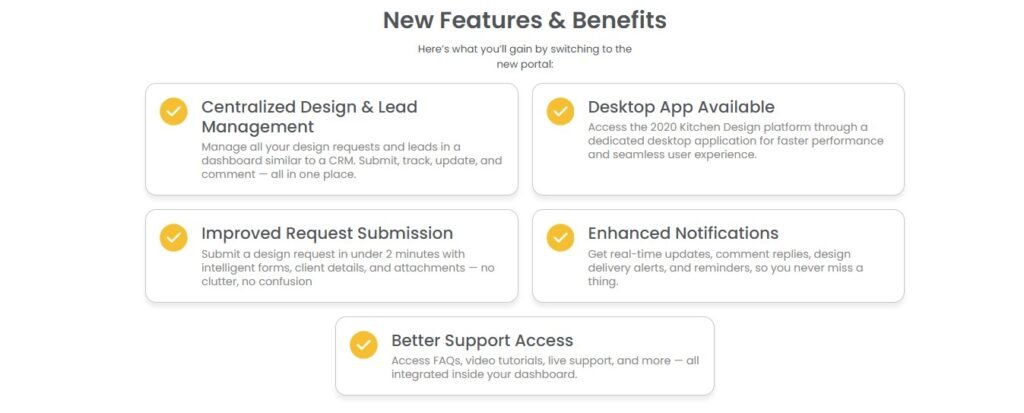 New Feature and Benefits - 2020 Kitchen Design
