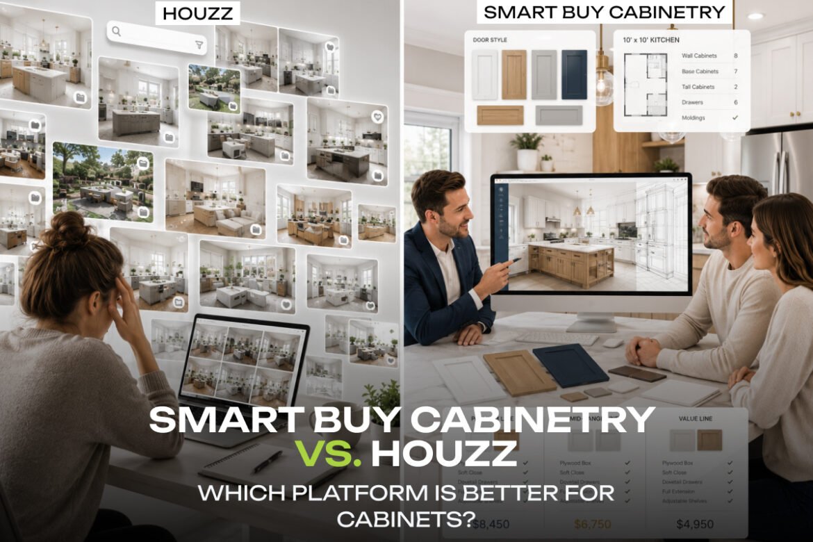 Smart Buy Cabinetry vs. Houzz