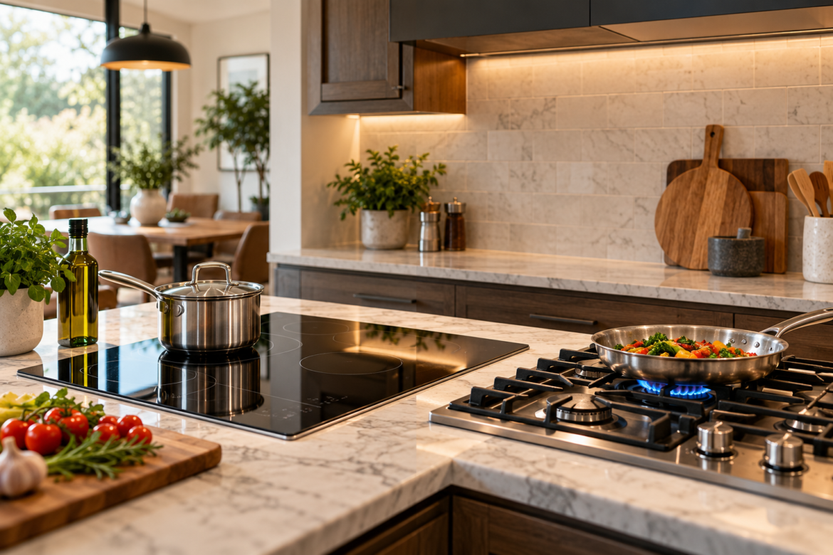 Induction vs. Gas Cooktops in 2026 - Kitchen and Bath Resources